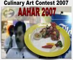Culinary Art Contest, Aahar 2007 - An Overview